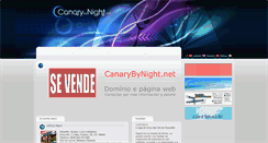 Desktop Screenshot of canarybynight.net